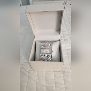 Manhattan Stainless steel adjustable quartz watch